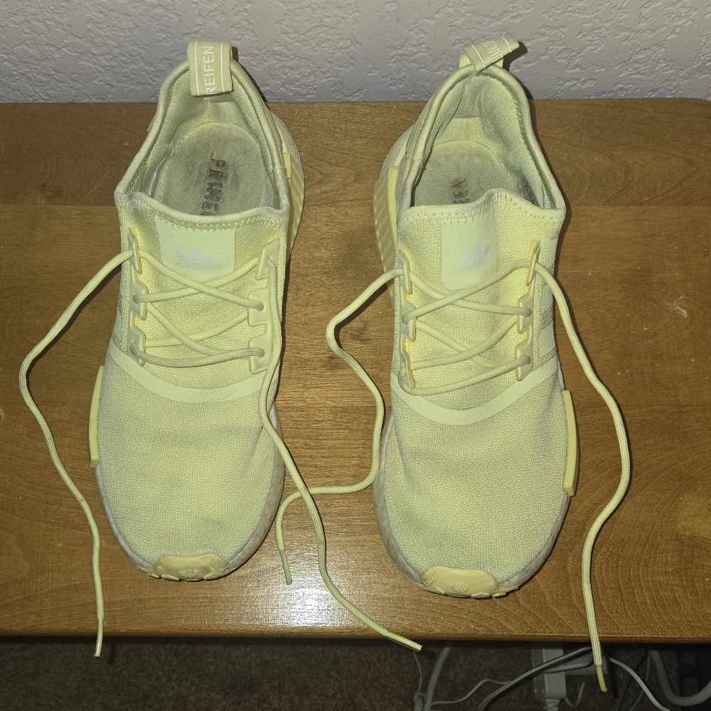 Yellow Womens Adidas NMD Size 10